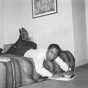 Papers Prints: James Baldwin Gets Comfortable to Write