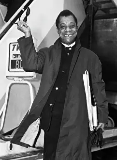 James Baldwin Returning From Paris