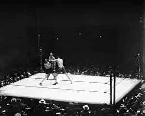 James Braddock Boxing Against Tommy Loughran