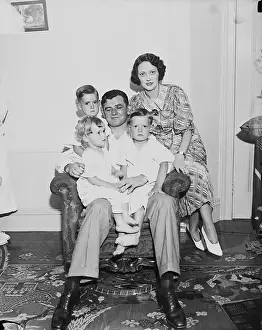 James Braddock with Family