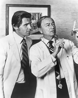 James Brolin and Robert Young on Marcus Welby, M.D