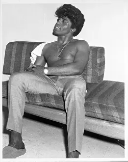 James Brown Backstage