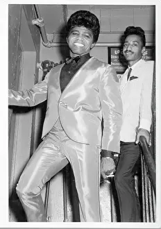 James Brown Backstage At The Apollo