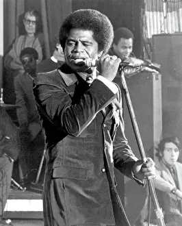 James Brown Performing