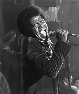 James Brown Performing