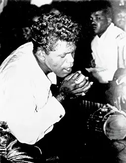 James Brown Performing
