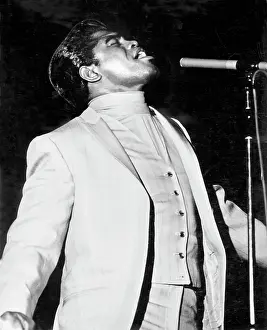 James Brown Performing