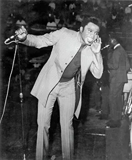 James Brown Performing