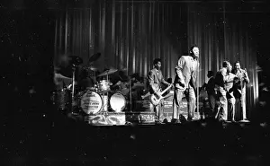 James Brown's Band Member Performing At The Apollo