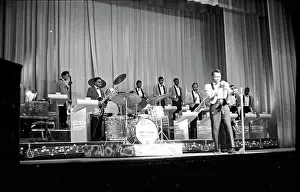 James Brown's Band Onstage At The Apollo