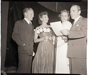 Script Prints: James Cagney and Fellow Actors Rehearse