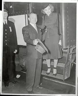 James Cagney Helping Judy Garland