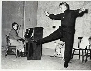 James Cagney Rehearsing a Dance