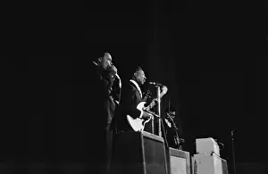 Huty25639 Prints: James Cotton & Muddy Waters In Concert