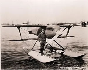 James Doolittle On His Curtis Racer