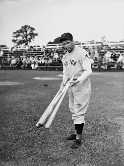 Sarasota Prints: James E. Fox Red Sox First Baseman-Alone