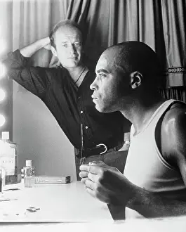 James Earl Jones Behind Scenes with Howard Sackler