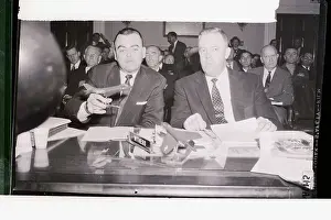 Mistakes Prints: James F. Eckhart Holding a Model Plane
