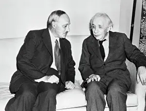 James Franck Talks With Albert Einstein