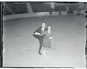 James and Grace Madden Ice Skating