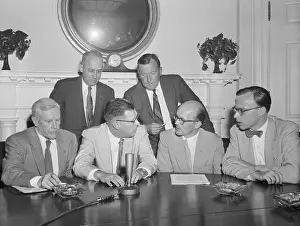James Hagerty Meeting with Scientists