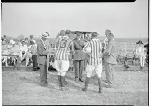 James McRae Speaking with Polo Players