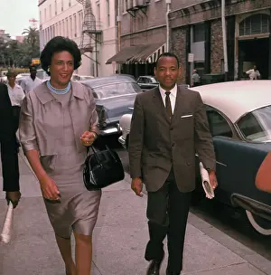 James Meredith and Constance Motley on the Street