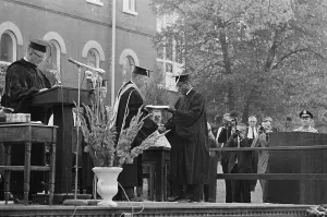 Oxford Prints: James Meredith Receiving Bachelor's Degree