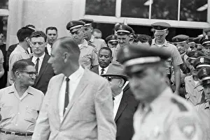 Jackson Prints: James Meredith Walking with Police