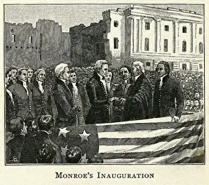 Inauguration Prints: James Monroe'S Presidential Inauguration