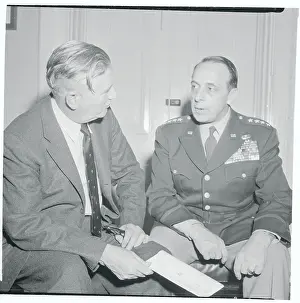 James P. Richards and L.L. Lemnitzer Talking