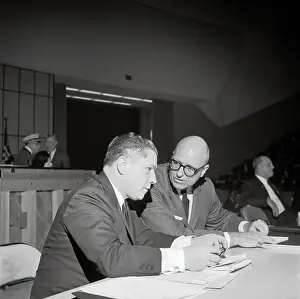 James Roosevelt Conferring with Jimmy Hoffa