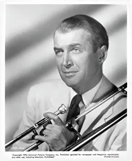 Lac0044 Prints: James Stewart In The Glenn Miller Story
