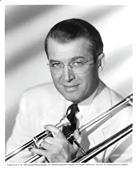 Lac0044 Prints: James Stewart In The Glenn Miller Story