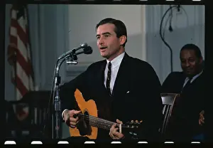 James Symington Playing the Guitar