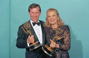 James Woods and Gena Rowlands Holding Awards