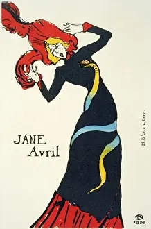 Henri De Toulouse Lautrec Prints: Jane Avril
