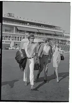 Jane Fonda with Roger Vadim and Peter Fonda