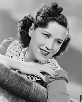 Jane Froman Posing