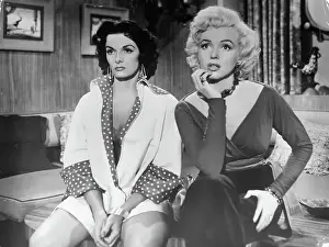 Jane Russell And Marilyn Monroe In Gentlemen Prefer Blondes