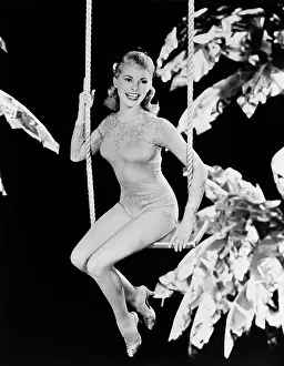 Bodysuit Prints: Janet Leigh Perched on a Swing