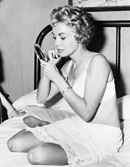 Horror Prints: Janet Leigh on the Set of Psycho