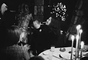 Prints of American blues and soul singer Janis Joplin at the Stax Records Christmas party in Memphis, Tennessee, 20th December 1968. (Photo by Don Paulsen/Michael Ochs Archives/Getty Images) Classic Prints of Iconic Janis Joplin: Janis Joplin