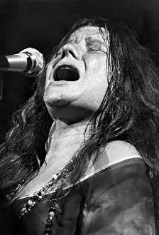 Drug Prints: Janis Joplin Singing