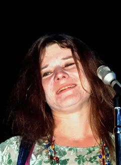Janis Joplin on Stage in Concert