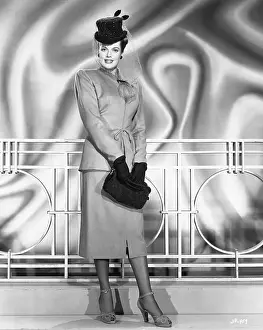 Purse Prints: Janis Paige Modeling Clothes
