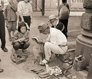 Post Prints: Japanese Cobbler Fixes Shoe
