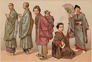 1916 Prints: Japanese Costume