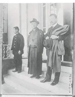 Tokyo Prints: Japanese Delegates Leaving Premier's Home