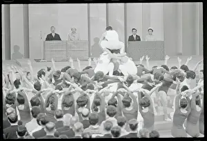 Princess Of Japan Prints: Japanese Gymnastic Demonstration